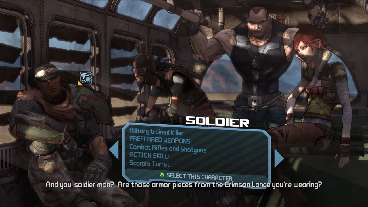 Скриншот из игры Borderlands для Xbox 360
