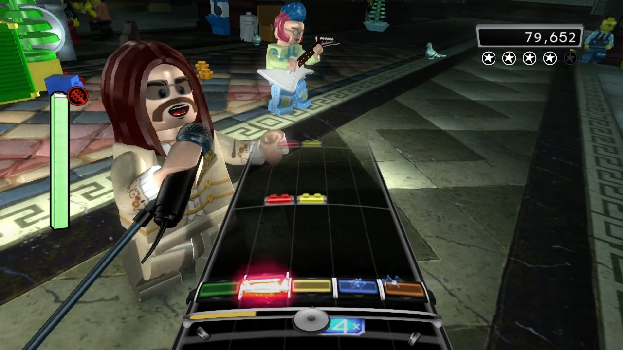 Скриншот из игры LEGO Rock Band для Xbox 360