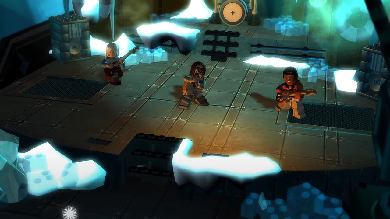 Скриншот из игры LEGO Rock Band для Xbox 360