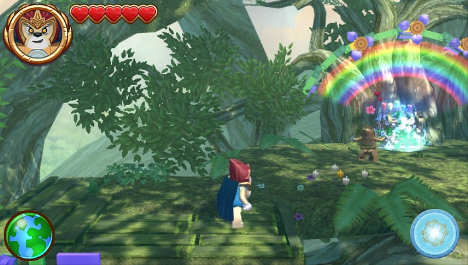 Скриншот из игры LEGO Legends of Chima Laval's Journey для PS Vita