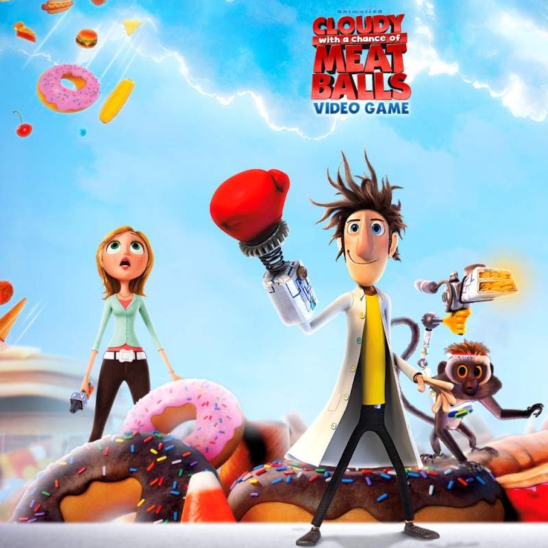 «Cloudy With a Chance of Meatballs» (Xbox 360) poster