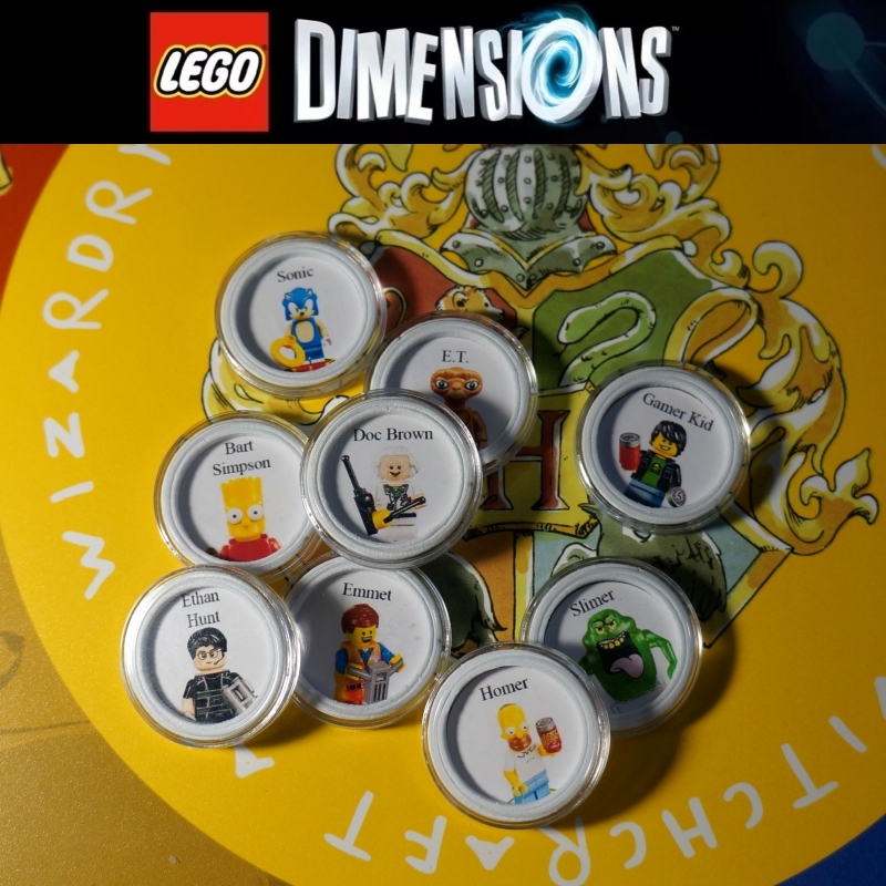 Создание тегов LEGO «Dimensions»