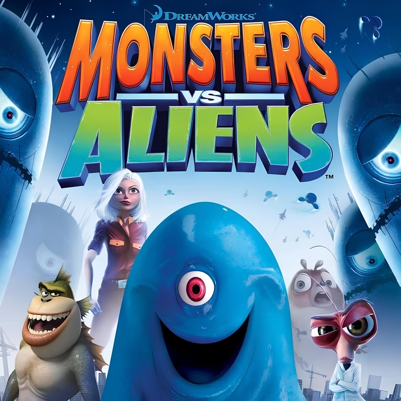 «Monsters vs. Aliens» (Xbox 360) постер